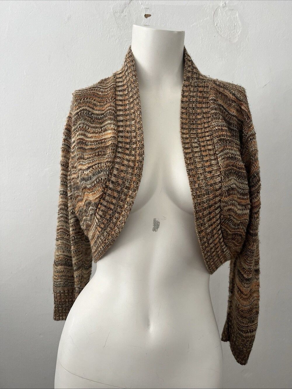 Vintage Boho Bolero M Western Boho Hippie Peasant Flowers Moon Indie Festival